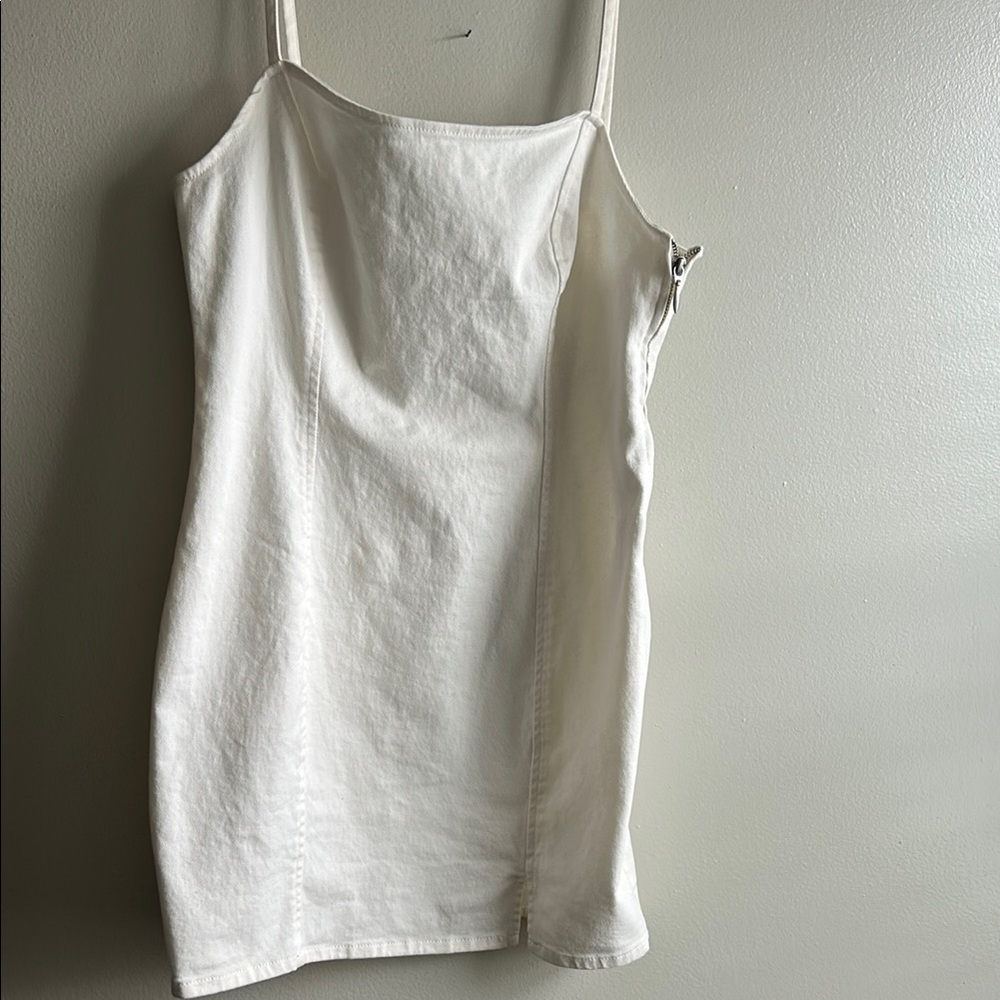 H&M Divided Women's Large White Slip Dress
